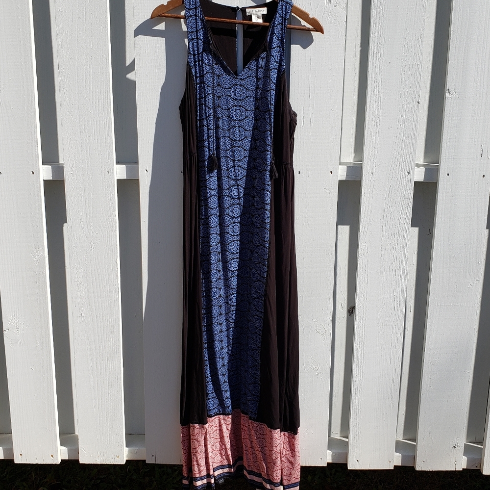 Boho style maxi dress